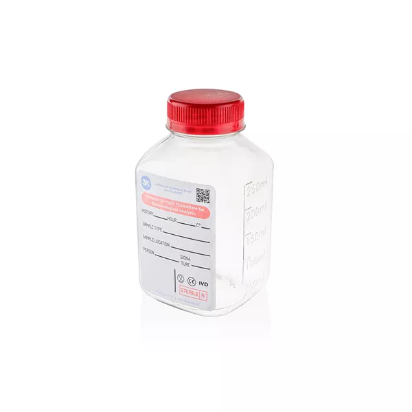 250 ml PET Water Sample Bottle