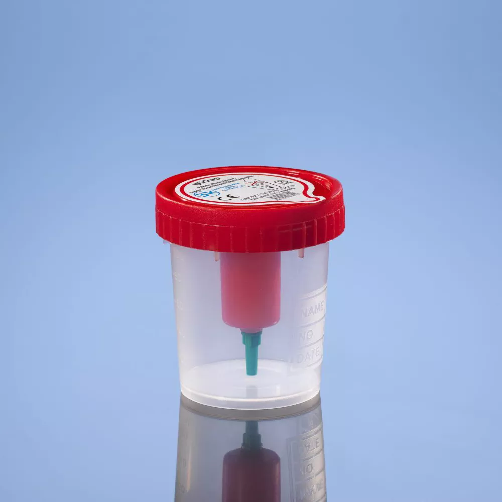 Integrated System 100 ML Vacuum Urine Sample Container